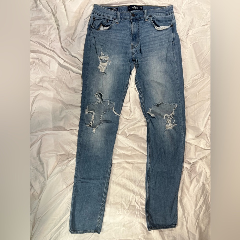 Ripped Hollister Jeans